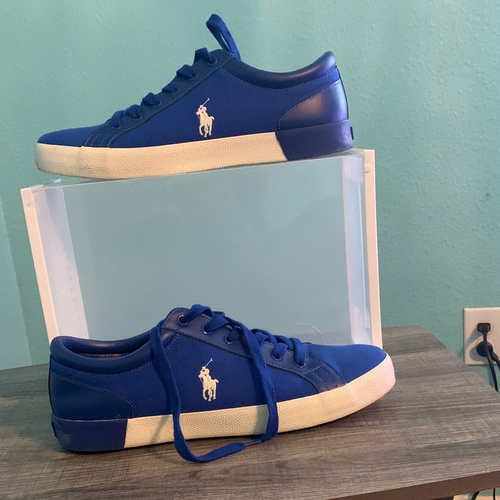 Polo by Ralph Lauren Men's Royal Blue Sneakers